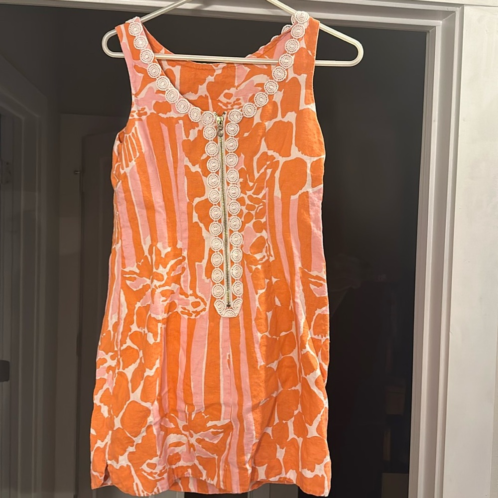 Giraffe Orange Lilly Pulitzer for Target size 4